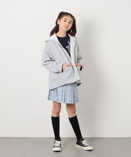 KJLFC27039 a.v.v KIDS(アー・ヴェ・ヴェ) [160]サイドレースアップスカパン ベージュ