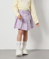 KJLFC27039 a.v.v KIDS(アー・ヴェ・ヴェ) [160]サイドレースアップスカパン ベージュ