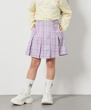KJLFC27039 a.v.v KIDS(アー・ヴェ・ヴェ) [160]サイドレースアップスカパン ベージュ