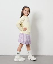 KJLFC27039 a.v.v KIDS(アー・ヴェ・ヴェ) [160]サイドレースアップスカパン ベージュ