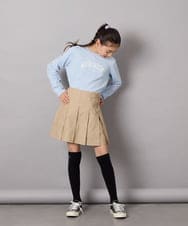 KJLFC27039 a.v.v KIDS(アー・ヴェ・ヴェ) [160]サイドレースアップスカパン ベージュ