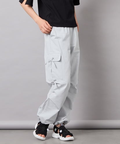 KJLFD32049 a.v.v KIDS [120-160]サイドリボンカーゴパンツ