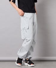 KJLFD32049 a.v.v KIDS(アー・ヴェ・ヴェ) [120-160]サイドリボンカーゴパンツ ライトブルー