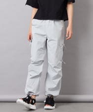 KJLFD32049 a.v.v KIDS(アー・ヴェ・ヴェ) [120-160]サイドリボンカーゴパンツ ライトブルー