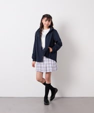 KJLFD40034 a.v.v KIDS(アー・ヴェ・ヴェ) [120-160]ギャザープリーツスカパン ブルー