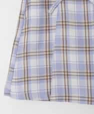 KJLFD40034 a.v.v KIDS(アー・ヴェ・ヴェ) [120-160]ギャザープリーツスカパン ブルー