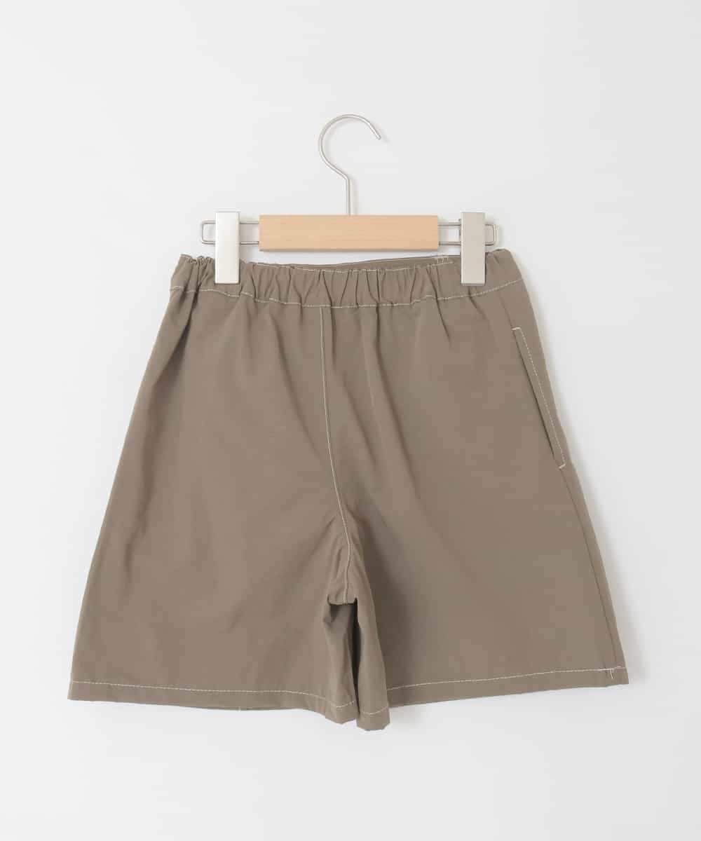 KJLFD41039 a.v.v KIDS(アー・ヴェ・ヴェ) [130-160]配色ステッチカーゴスカパン カーキ