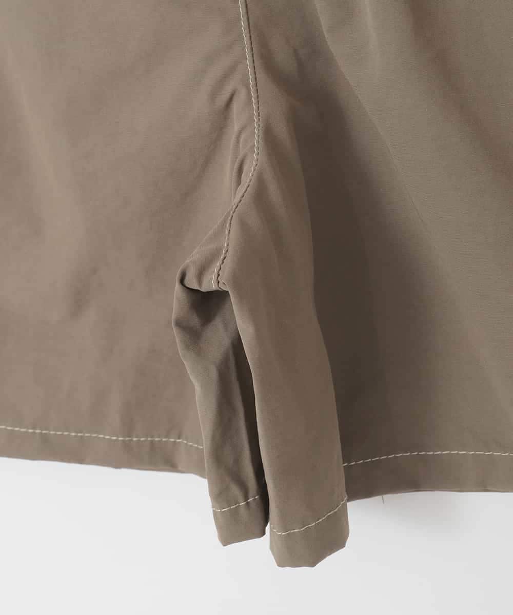 KJLFD41039 a.v.v KIDS(アー・ヴェ・ヴェ) [130-160]配色ステッチカーゴスカパン カーキ