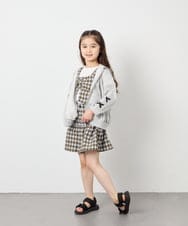 KJLFD45039 a.v.v KIDS(アー・ヴェ・ヴェ) [120-160][ママとお揃いコーデが叶う]ギャザーキュロット ライトブルー