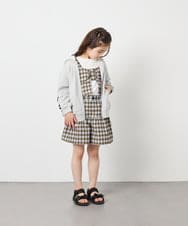 KJLFD45039 a.v.v KIDS(アー・ヴェ・ヴェ) [120-160][ママとお揃いコーデが叶う]ギャザーキュロット ライトブルー