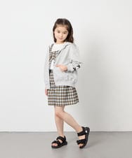 KJLFD45039 a.v.v KIDS(アー・ヴェ・ヴェ) [120-160][ママとお揃いコーデが叶う]ギャザーキュロット ライトブルー