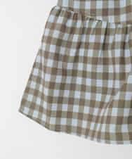 KJLFD45039 a.v.v KIDS(アー・ヴェ・ヴェ) [120-160][ママとお揃いコーデが叶う]ギャザーキュロット ライトブルー