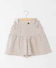 KJLFD45039 a.v.v KIDS(アー・ヴェ・ヴェ) [120-160][ママとお揃いコーデが叶う]ギャザーキュロット ベージュ