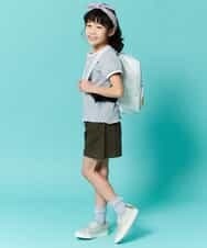 KJLFM31024 a.v.v KIDS(アー・ヴェ・ヴェ) [100-130]アソート無地柄ショートパンツ[WEB限定サイズ] カーキ