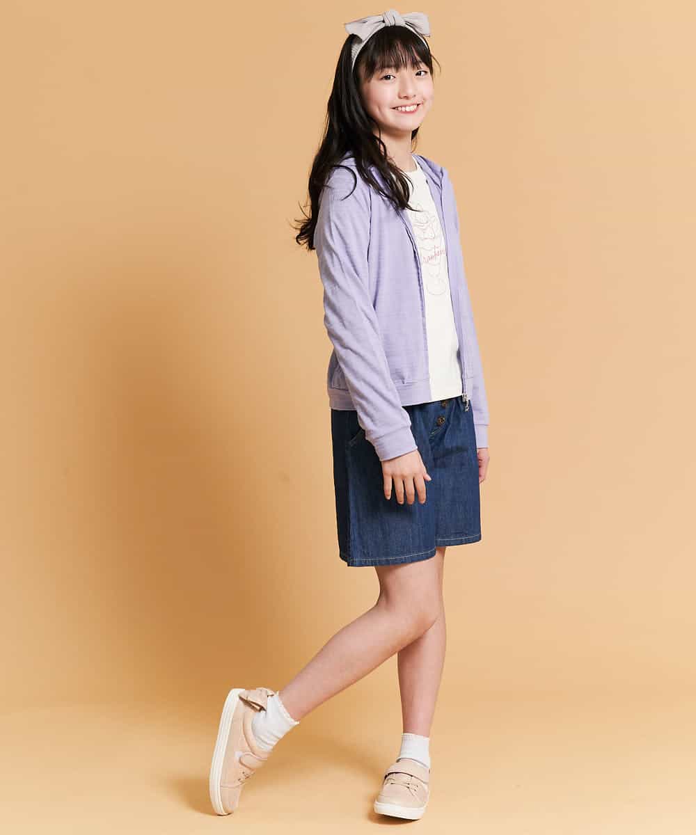 KJLFM31024 a.v.v KIDS(アー・ヴェ・ヴェ) [100-130]アソート無地柄ショートパンツ[WEB限定サイズ] カーキ