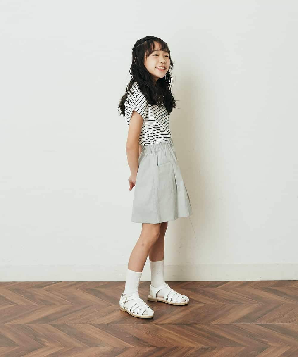 KJLFP42024 a.v.v KIDS(アー・ヴェ・ヴェ) [100-130]【セットアップ対応】アソートキュロット ミント