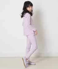KJLFP50019 a.v.v KIDS(アー・ヴェ・ヴェ) [100-130]【定番人気ストレッチ素材】スッキリストレッチスキニ―パンツ ライトピンク