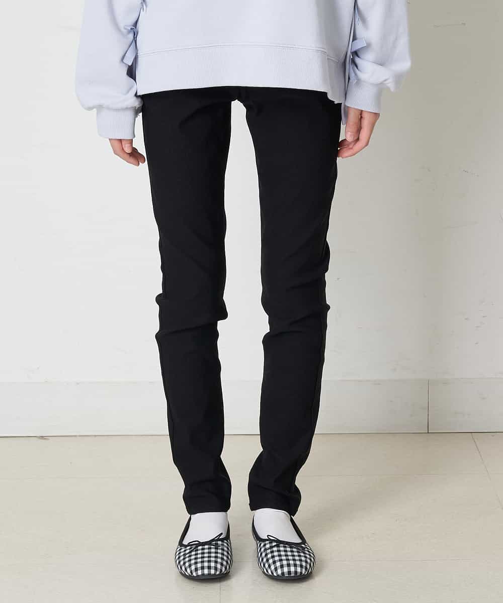 KJLFP50019 a.v.v KIDS(アー・ヴェ・ヴェ) [100-130]【定番人気ストレッチ素材】スッキリストレッチスキニ―パンツ ライトピンク
