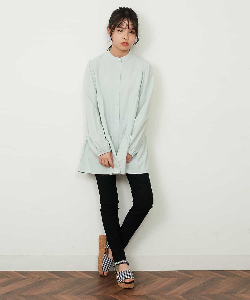 KJLFP50019 a.v.v KIDS(アー・ヴェ・ヴェ) [100-130]【定番人気ストレッチ素材】スッキリストレッチスキニ―パンツ ライトピンク