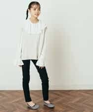 KJLFP50019 a.v.v KIDS(アー・ヴェ・ヴェ) [100-130]【定番人気ストレッチ素材】スッキリストレッチスキニ―パンツ ライトピンク