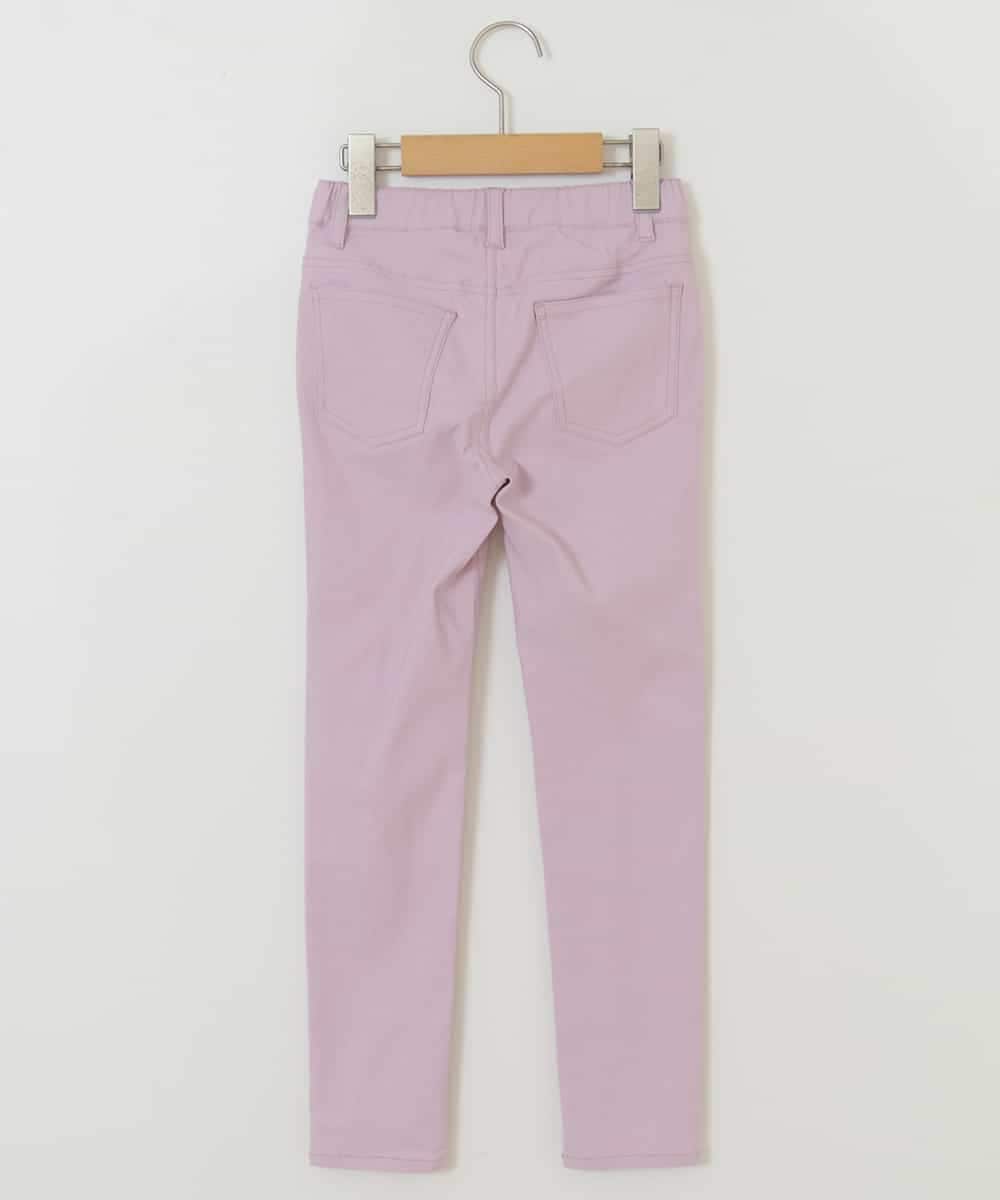 KJLFP50019 a.v.v KIDS(アー・ヴェ・ヴェ) [100-130]【定番人気ストレッチ素材】スッキリストレッチスキニ―パンツ ライトピンク