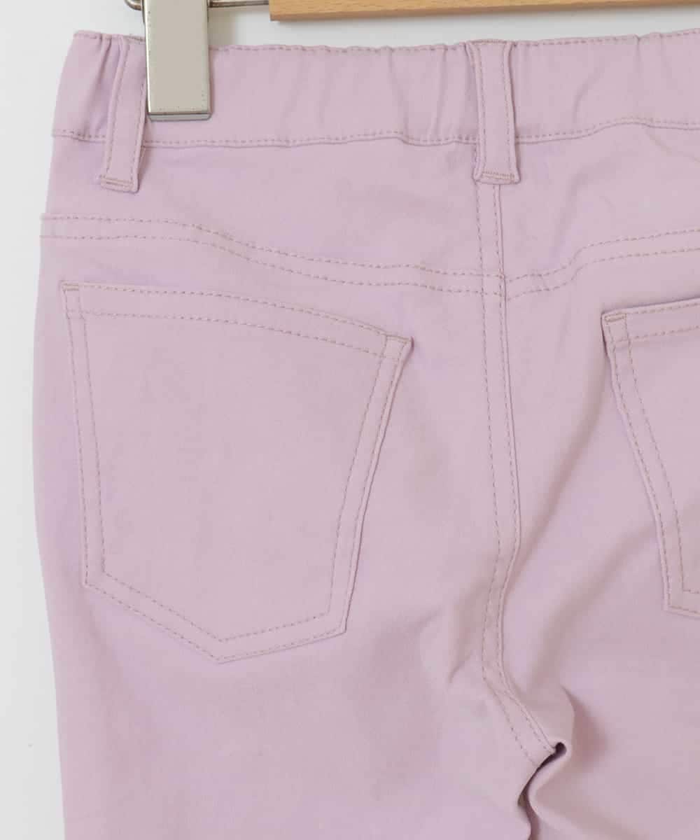 KJLFP50019 a.v.v KIDS(アー・ヴェ・ヴェ) [100-130]【定番人気ストレッチ素材】スッキリストレッチスキニ―パンツ ライトピンク