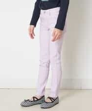 KJLFQ50024 a.v.v KIDS(アー・ヴェ・ヴェ) [140-150]【定番人気ストレッチ素材】スッキリストレッチスキニ―パンツ ライトブルー