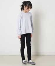 KJLFQ50024 a.v.v KIDS(アー・ヴェ・ヴェ) [140-150]【定番人気ストレッチ素材】スッキリストレッチスキニ―パンツ ライトブルー