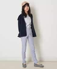 KJLFQ50024 a.v.v KIDS(アー・ヴェ・ヴェ) [140-150]【定番人気ストレッチ素材】スッキリストレッチスキニ―パンツ ライトブルー