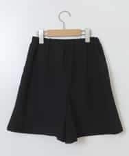 KJLFS42029 a.v.v KIDS(アー・ヴェ・ヴェ) [100-130]タックショートパンツ ブラック