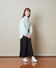 KJLFT41039 a.v.v KIDS(アー・ヴェ・ヴェ) [140-150]【2WAY】サスペンダー付きワイドパンツ ベージュ