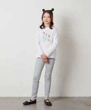 KJLFW36029 a.v.v KIDS(アー・ヴェ・ヴェ) [140-150]ストレッチスキニーパンツ ライトブルー