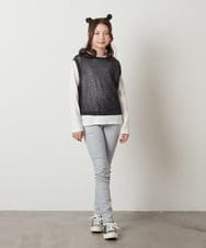 KJLFW36029 a.v.v KIDS(アー・ヴェ・ヴェ) [140-150]ストレッチスキニーパンツ ライトブルー