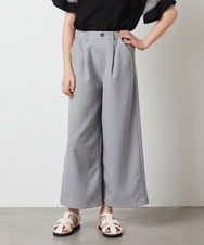 KJLFW41039 a.v.v KIDS(アー・ヴェ・ヴェ) 【接触冷感/速乾】[140-150]ワイドパンツ ライトグレー