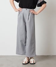 KJLFW41039 a.v.v KIDS(アー・ヴェ・ヴェ) 【接触冷感/速乾】[140-150]ワイドパンツ ライトグレー