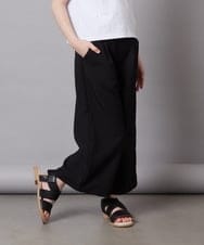 KJLFW41039 a.v.v KIDS(アー・ヴェ・ヴェ) 【接触冷感/速乾】[140-150]ワイドパンツ ブラック