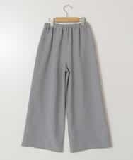 KJLFW41039 a.v.v KIDS(アー・ヴェ・ヴェ) 【接触冷感/速乾】[140-150]ワイドパンツ ライトグレー