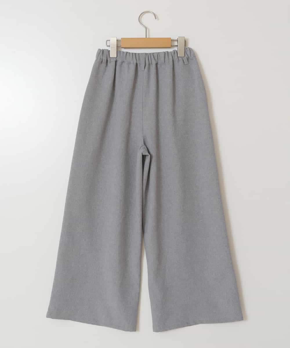 KJLFW41039 a.v.v KIDS(アー・ヴェ・ヴェ) 【接触冷感/速乾】[140-150]ワイドパンツ ライトグレー