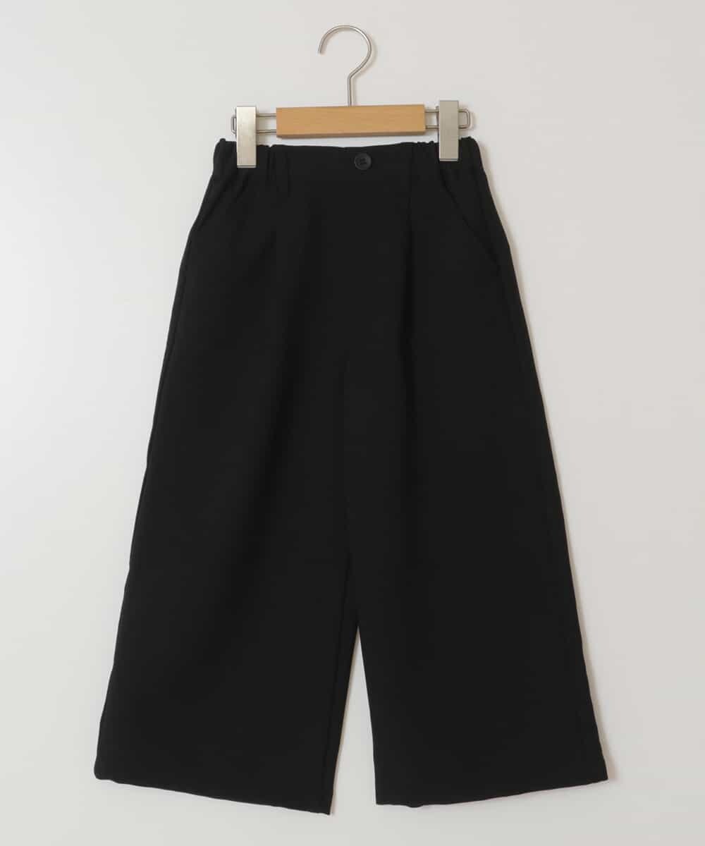 KJLFW41039 a.v.v KIDS(アー・ヴェ・ヴェ) 【接触冷感/速乾】[140-150]ワイドパンツ ブラック