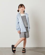 KJLFX48039 a.v.v KIDS(アー・ヴェ・ヴェ) [160]【セットアップ対応】タックショートパンツ ブルー