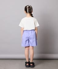 KJLGA01034 a.v.v KIDS(アー・ヴェ・ヴェ) [110-130]サイドベルトキュロット ラベンダー