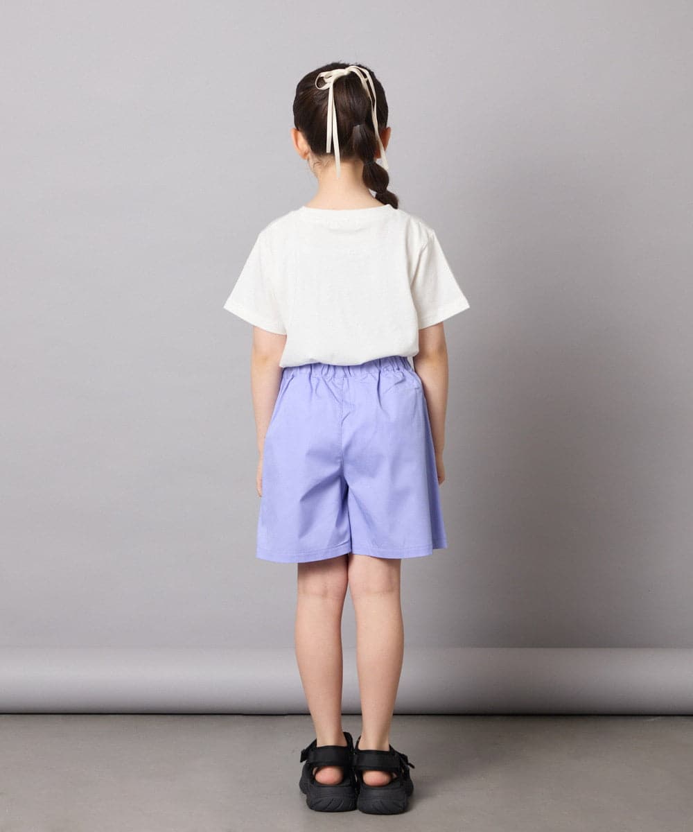 KJLGA01034 a.v.v KIDS(アー・ヴェ・ヴェ) [110-130]サイドベルトキュロット ラベンダー
