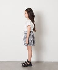 KJLGA17039 a.v.v KIDS(アー・ヴェ・ヴェ) [100-160]２タックショートパンツ ブラック