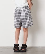 KJLGA17039 a.v.v KIDS(アー・ヴェ・ヴェ) [100-160]２タックショートパンツ ブラック