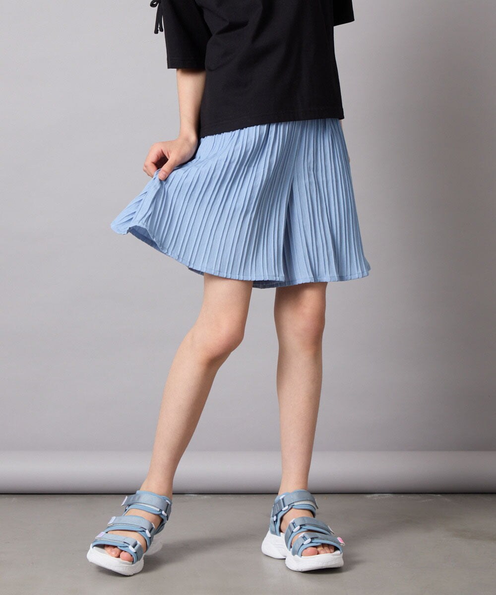 KJLGA17039 a.v.v KIDS(アー・ヴェ・ヴェ) [100-160]２タックショートパンツ ブラック
