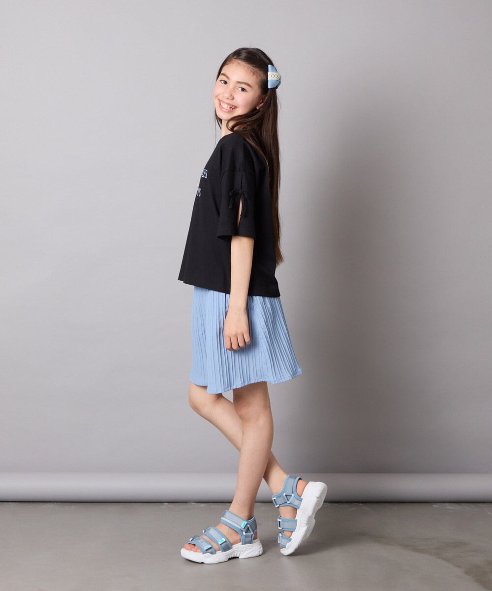 KJLGA17039 a.v.v KIDS(アー・ヴェ・ヴェ) [100-160]２タックショートパンツ ブラック