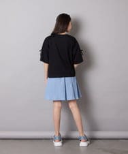 KJLGA17039 a.v.v KIDS(アー・ヴェ・ヴェ) [100-160]２タックショートパンツ ブラック