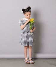 KJLGA17039 a.v.v KIDS(アー・ヴェ・ヴェ) [100-160]２タックショートパンツ ブラック