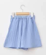 KJLGA17039 a.v.v KIDS(アー・ヴェ・ヴェ) [100-160]【接触冷感】２タックショートパンツ ブルー
