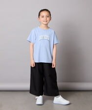 KJLGA21039 a.v.v KIDS(アー・ヴェ・ヴェ) [120-130]サス付きワイドパンツ ブラック